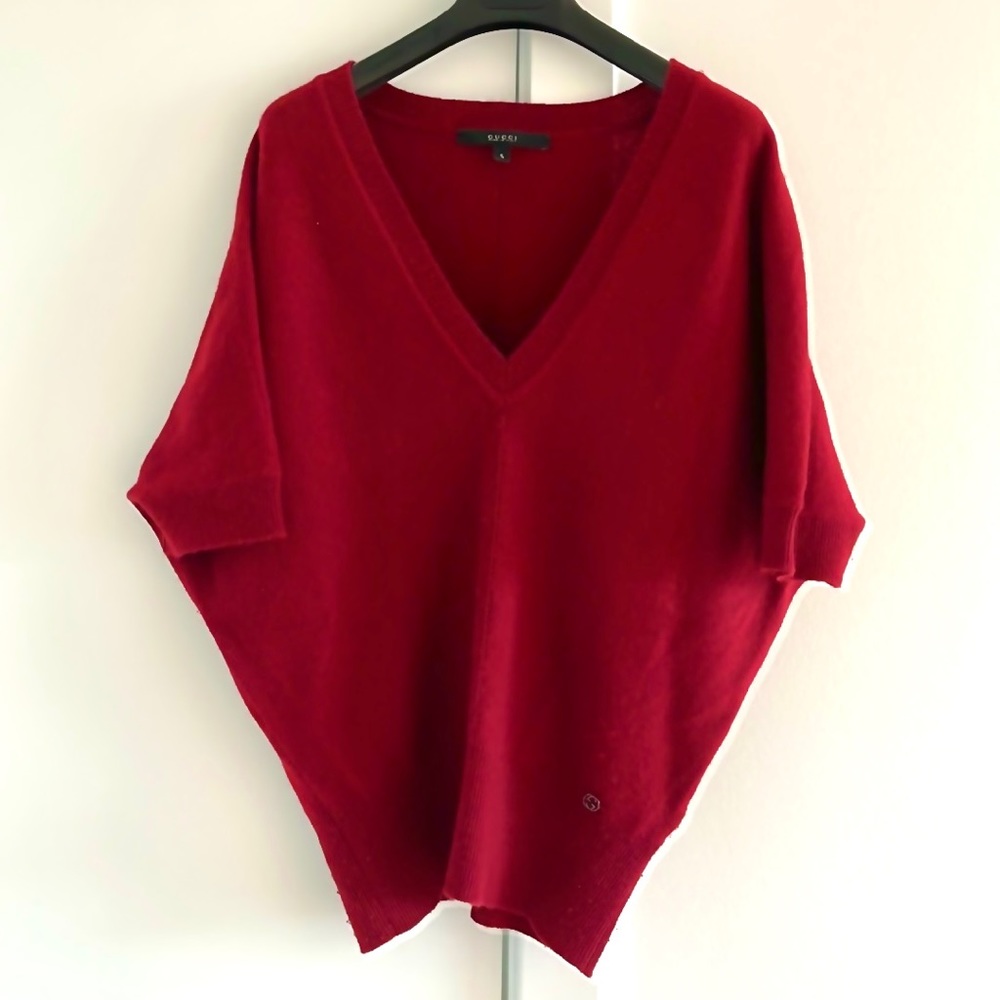 Gucci V-neck Cashmere Sweater
